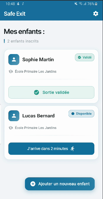 Safe Exit - Application Parent